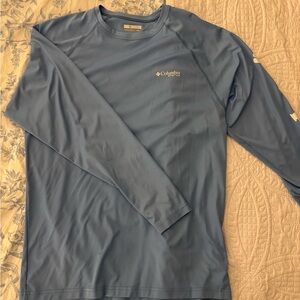 Columbia Blue Long Sleeve Shirt